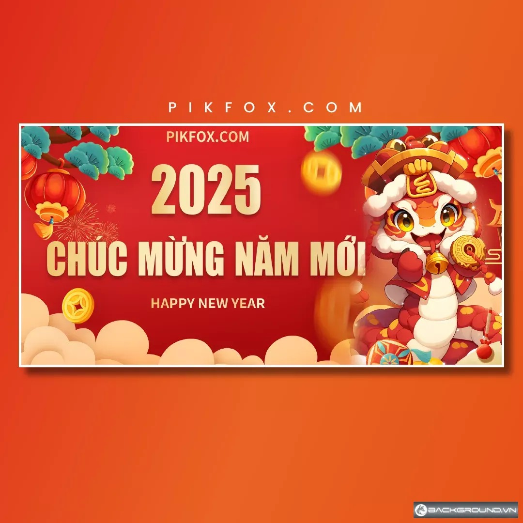 Phông nền sân khấu Tết 2025 (11)