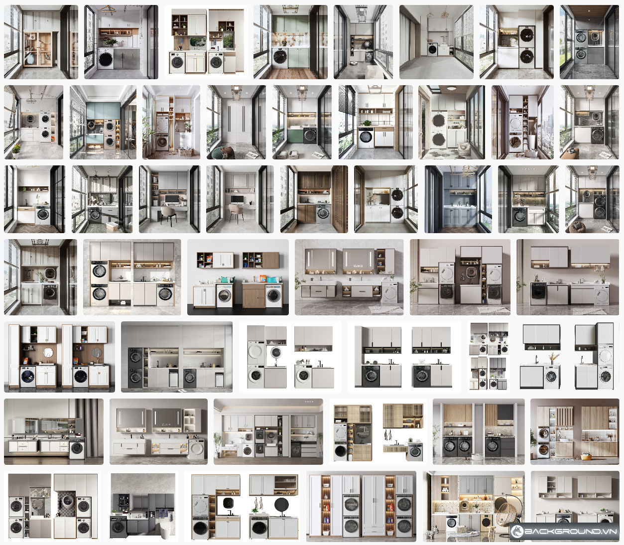 60+ Ảnh tủ máy giặt
