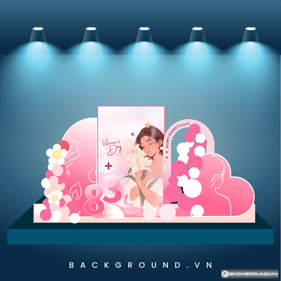 Backdrop ấn tượng cho sự kiện 8-3 (81)