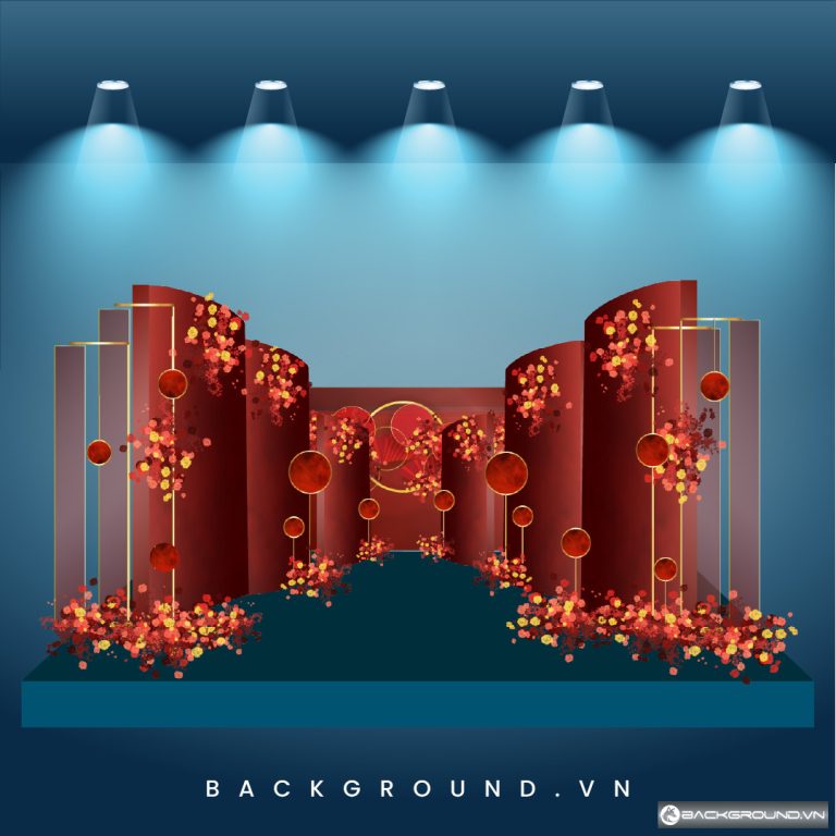 backdrop-cuoi-ket-hop-sac-do-tram-va-hoa-van-hien-dai-(57)