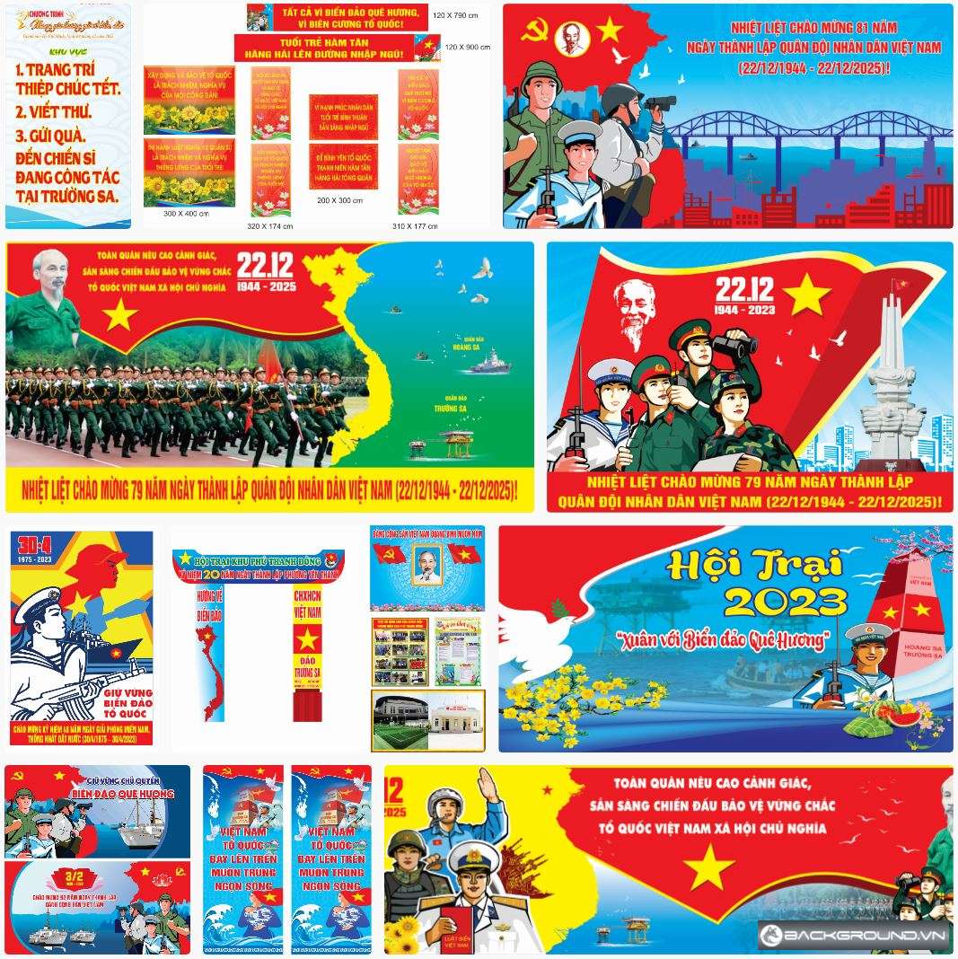 11+ Pano tuyên truyền biển đảo