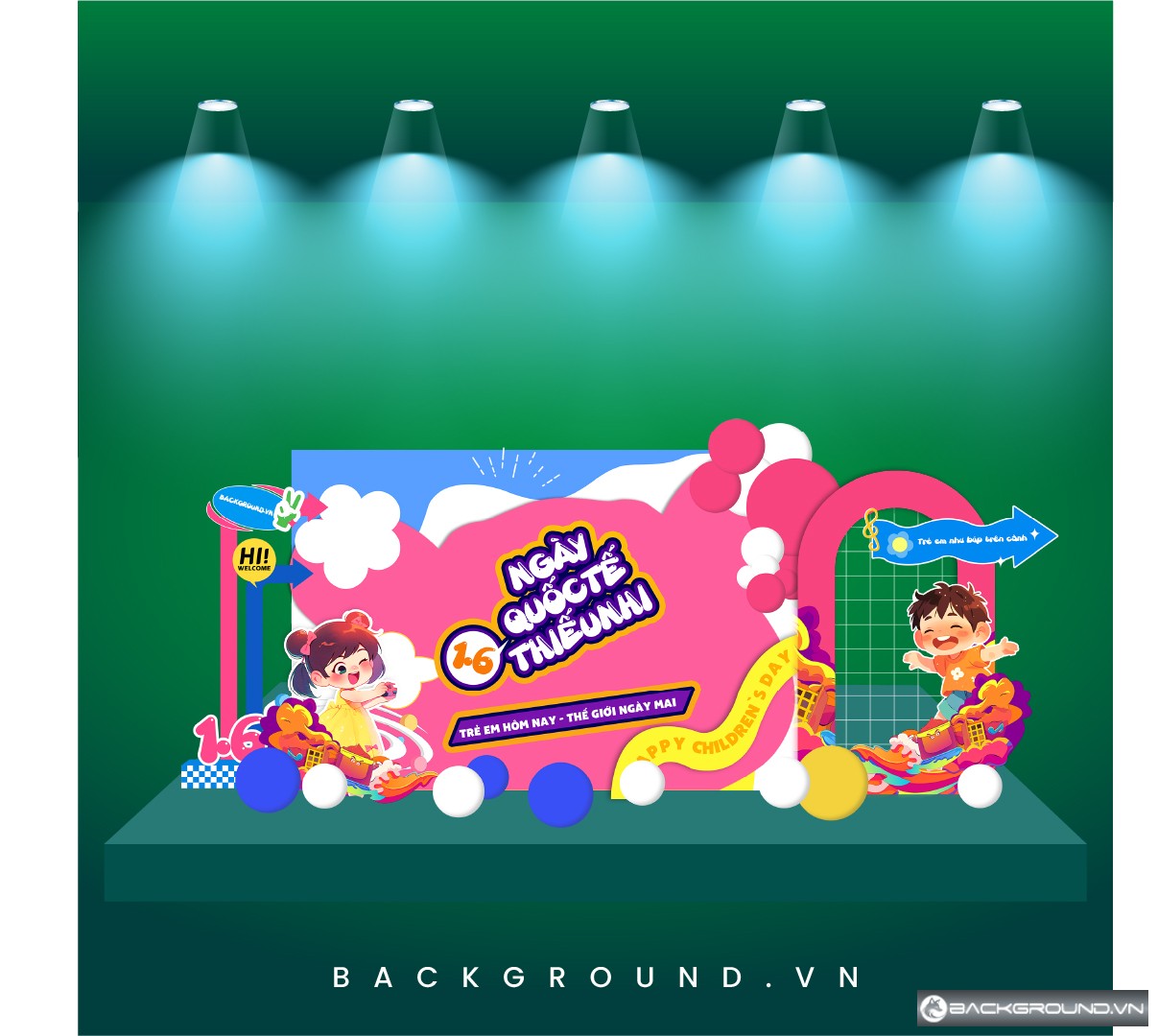 Backdrop ngày quốc tế thiếu nhi đẹp (13)