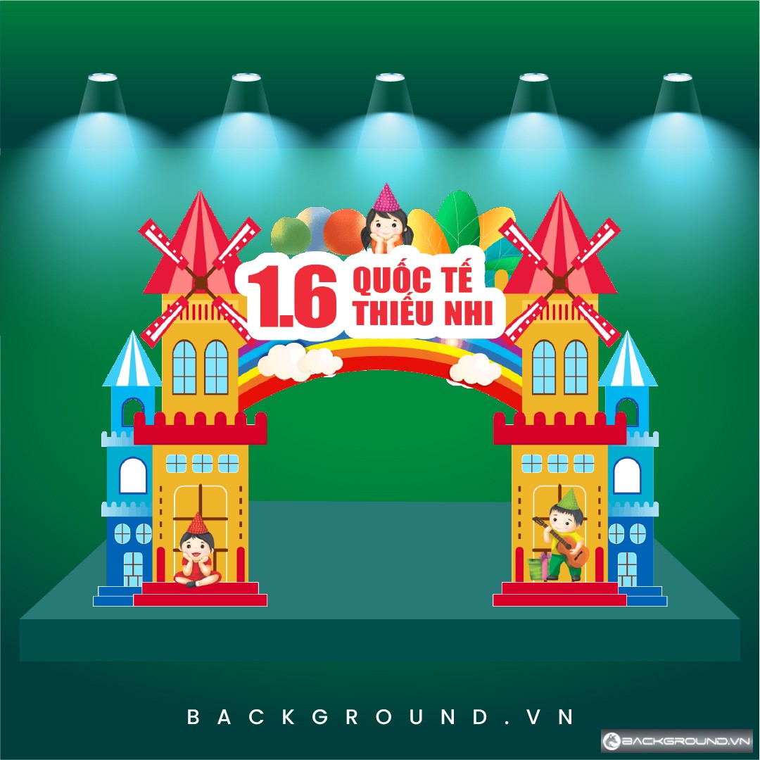 Cổng trang trí ngày quốc tế thiếu nhi 1-6 (16)