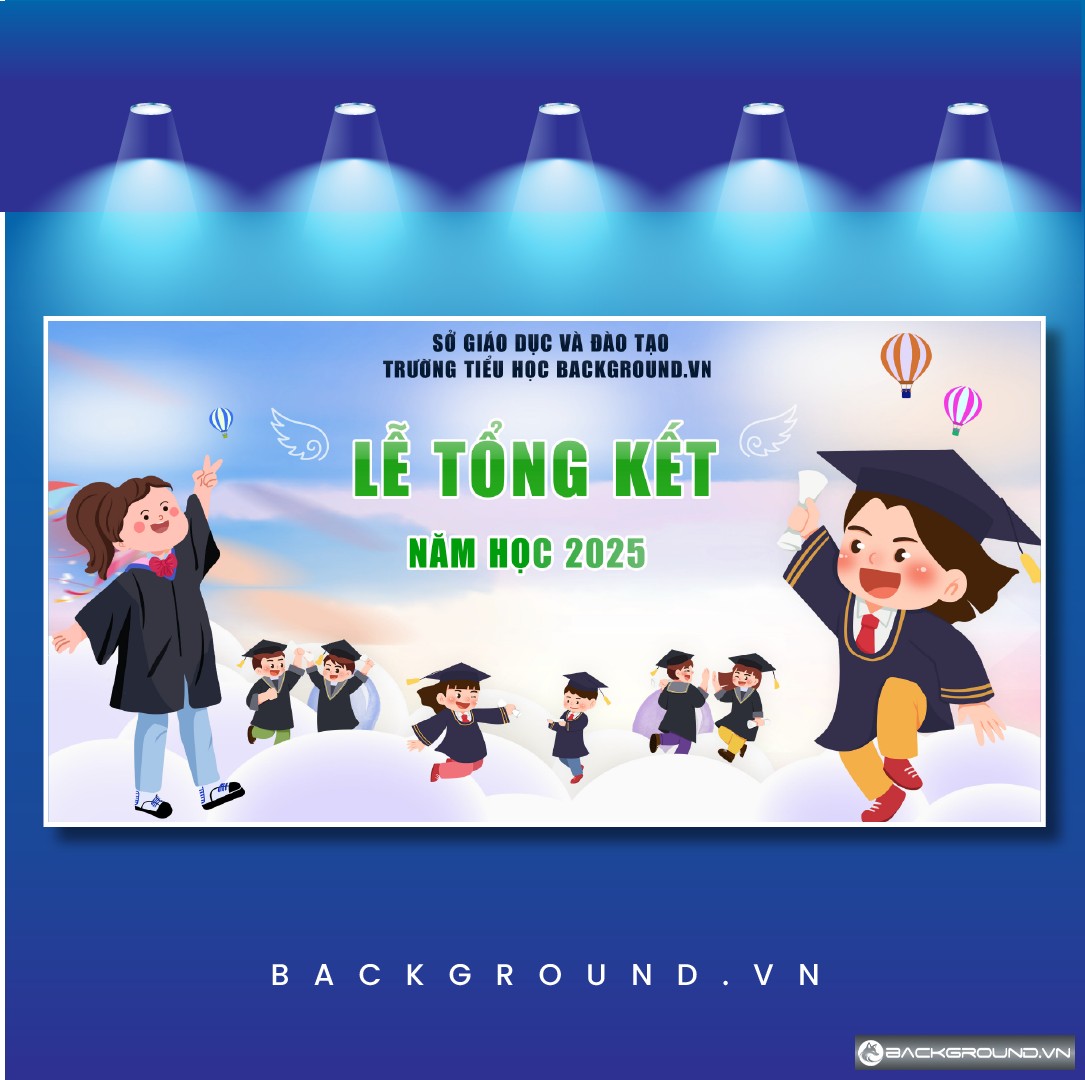 Phông nền tổng kết năm học THCS (2)
