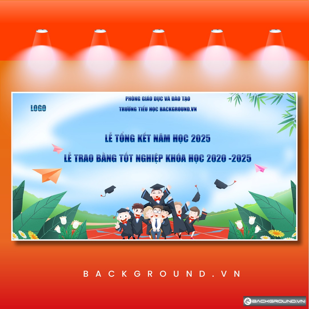 Phông nền tốt nghiệp Tiểu Học (5)