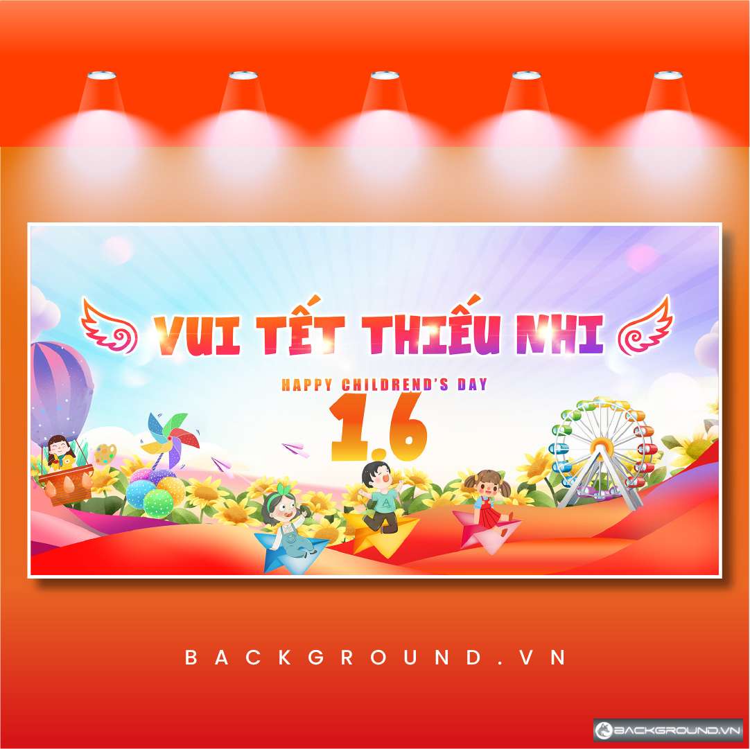 Trang Trí Sự Kiện Với Phông Nền Tết Thiếu Nhi 1-6 Siêu Đẹp (37)